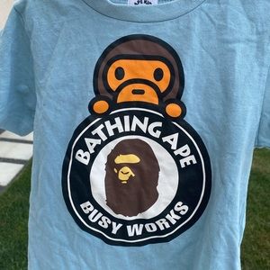 Kids Bathing Ape Pre Owned T Shirt 110